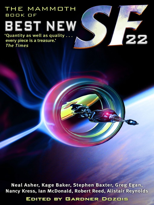 Cover image for The Mammoth Book of Best New SF 22